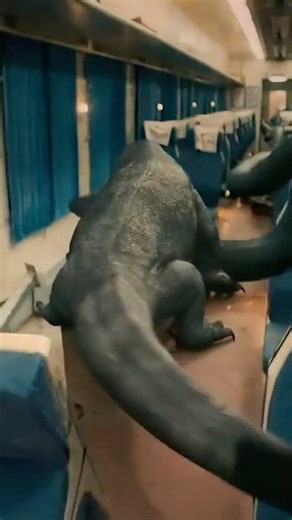 Mutant Lizard vs Giant Python! A Terrifying Train Battle to Save the Little Girl 🐍🔥#movie #python