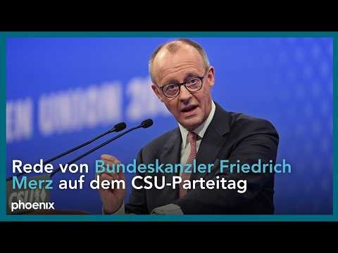 CSU-Parteitag: Rede von Bundeskanzler Friedrich Merz | 13.12.2025