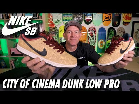 Nike SB Dunk Low Celestial Gold Black ‘City of Cinema’ Shoe Review!