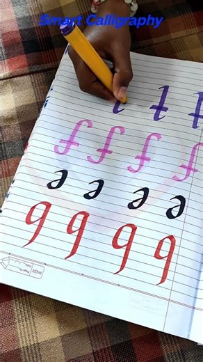 Italic Calligraphy lower case letters #art #calligraphy