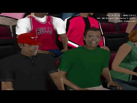 NBA 2K7 Xbox Series X Gameplay ( PS2 )