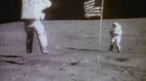 When Neil Armstrong landed the Lunar Module on the surface of the Moon he did it so gently that the shock absorbers didn't compress. This meant his first step out onto the Moon was actually close to a four foot jump! I guess "that's one four foot jump for man" doesn't quite roll off the tongue. | Spark