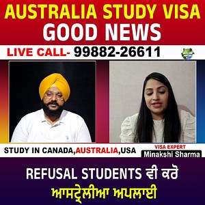 57K views · 289 reactions | Australia Study Visa Good News Refusal Students Can Also Apply #australia #australiavisa #Australia2024 #australiastudyvisa #touristvisa | JAPStudy Abroad & Consultants Opc Pvt Ltd | Facebook