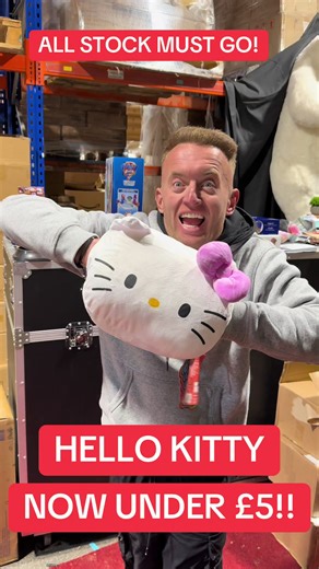 Hello Kitty Plush Cuddle Buddy Now Under £5