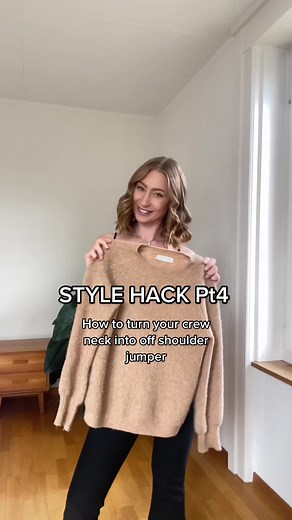 Style Hack: Transform Your Crew Neck Jumper Today