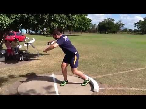 Shot put basics Standing throw