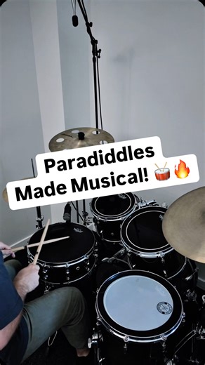 Sam | All Things Drums! | Struggling to make Paradiddles sound musical on the drum kit? Feeling stuck just playing them as an exercise? Try these 2 powerful... | Instagram
