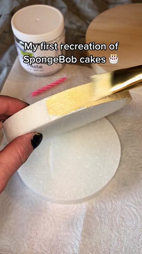SpongeBob Apology Cake DIY: My First Recreation