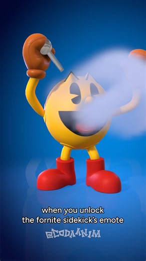 EMOTE ( Fortnite / Pac-Man Gaming Animation )