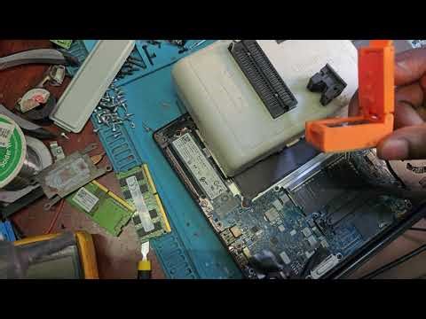 Basic approach to a No Display Laptop (bios firmware programing)