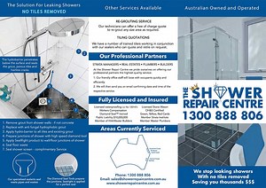 FAQ - The Shower Repair