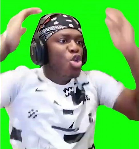 KSI "YES YES YES NO NO NO" Green Screen