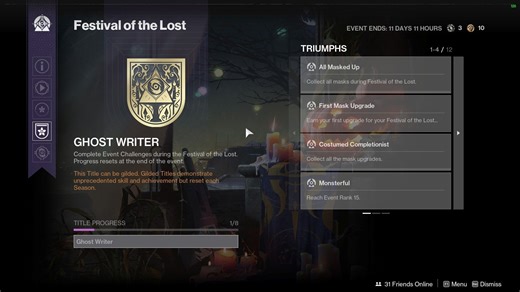 Destiny 2 Ghost Writer 2025 seal guide: Normal and gilding challenges