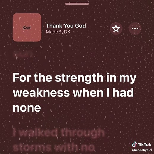 Thank You God gospel song lyrics video