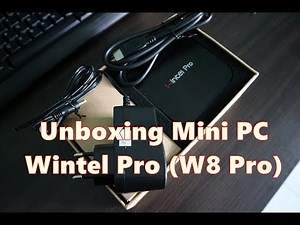 Unboxing Mini PC Wintel Pro (W8 Pro) Indonesia Intel Atom Cherry Trail Z8300