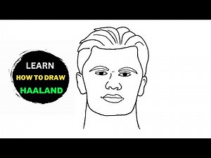 How To Draw Haaland | Drawing Football Player Haaland