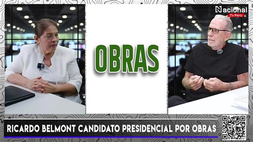 Bienvenidos al Primer Programa El Poder de la Verdad un espacio de análisis coyuntural y entrevistas políticas en el marco de las Elecciones Generales 2026. Esta tarde nos acompaña Ricardo Belmont Cassinell empresario, periodista, locutor de radio, político peruano y candidato a la Presidencia por el Partido Cívico OBRAS. En la conducción del programa estará la Dra. Beatriz Mejía Mori. No se lo pierdan!!! @partidocivicoobrasperu @RBelmontC También pueden seguirnos en más de 100 empresas de Cable