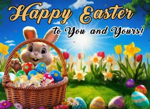 Easter Cheer From Across The Miles