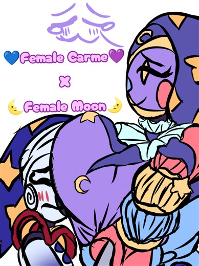 Female Carme Genderbend Sketch — Moon Fan Art Quick Drawing