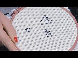 How To Make A Blackwork Cross Stitch