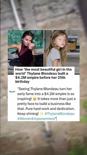 How 'the most beautiful girl in the world' Thylane Blondeau built ... #viral #trending #celebrity
