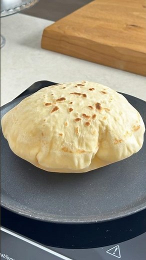 🫓 Pane pita fatto in casa / pita bread (cotto in padella)