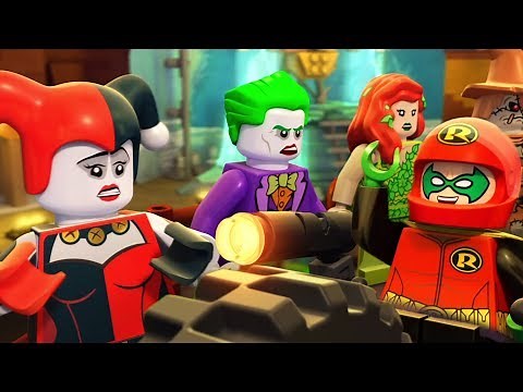 LEGO Justice League Gotham City Breakout | Robin Saves The Justice League | @dckids