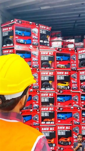 Ship Container Main Remote Control BMW M5 Car Mila 😱#trending #shorts #bmwm5