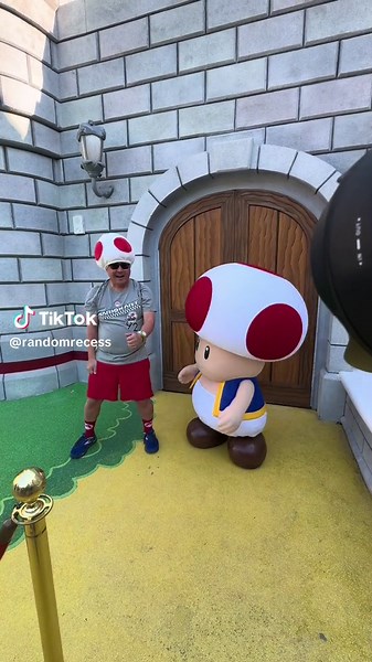 Toad getting sturdy with it! #toad #dance #universalstudios #fyp | sturdy dance