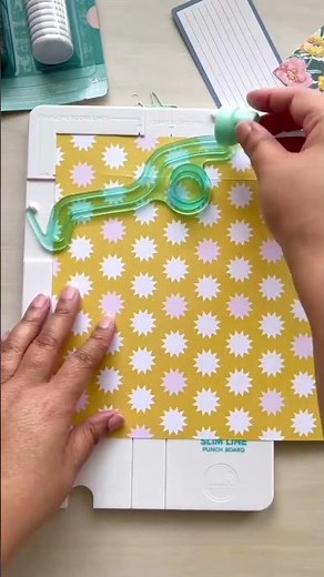 Create envelopes and albums with the Slimline Envelope Punch Board ✨#craftelier #shorts