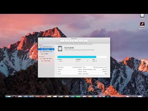 How to erase sd card on Mac