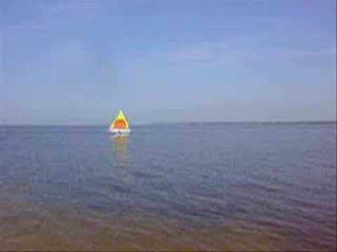 learning to sail AMF Alcort Minifish sunfish sailboat