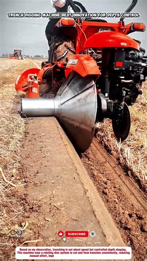 Trench Digging Machine Best Innovation for Depth Control