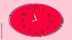 Wall Clock watch time numbers dials clocks