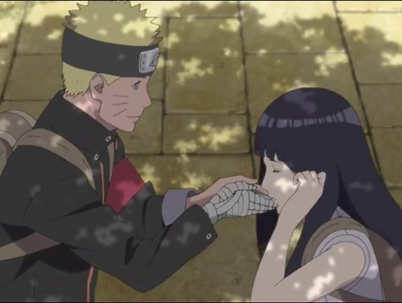 Naruto and Hinata's First Kiss
