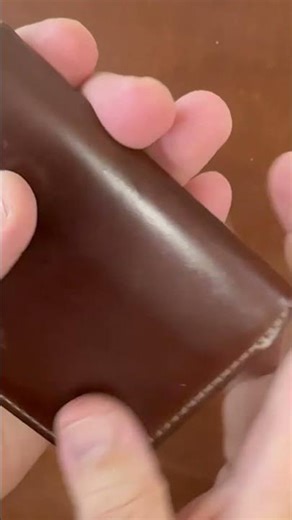 Horween Shell Cordovan Natural ages the fastest. Its dense fibers create a durable finish that's ...