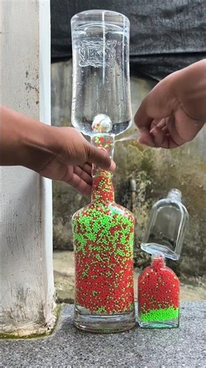 so relaxing.! fulcolor styrofoam bubbles🌲 #satisfying #asmr #relax #magic
