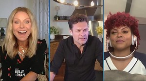 Taraji P. Henson talks about Coffee and Kareem and how she's helping people get access to therapy during this difficult time | Live with Kelly and Mark