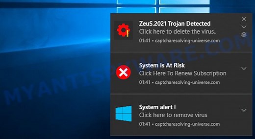McAfee TROJAN Virus Detected pop-up scam (Virus removal guide)