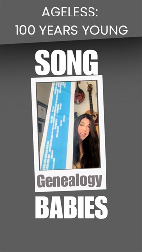 13 reactions · 13 shares | Song Baby #7- Genealogy My most personal song on the album and what went into it! Look it up. Set your mind to it. FOR YOUR CONSIDERATION BEST CHILDREN’S ALBUM AGELESS: 100 YEARS YOUNG #fyc #songwriter #grateful #bestchildrensalbum #childrensmusic #singersongwriter #behindthemusic #ageless #ageless100yearsyoung #joanieleeds #songbabies #genealogy | Joanie Leeds | Facebook