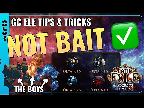 Tips, Tricks and Mercenary Loadouts: How to IMPROVE Your Glacial Cascade Elementalist [PoE 3.26]