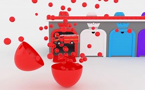Learning colors with cars 学习颜色色彩 儿童少儿早教英语数学启蒙教育