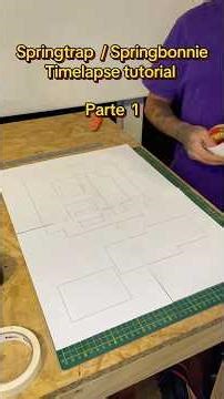 Timelapse de Springbonnie 8bit #cosplay #fnaf #tutorial #springtrap #diy #fivenightsatfreddys