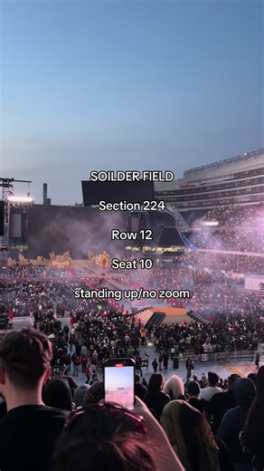 for any/all fans going & planning to get tickets. hope this video helps you choosing ! 🙌 #brunomarsconcert #brunomars #theweekndconcert #theweeknd #chicago
