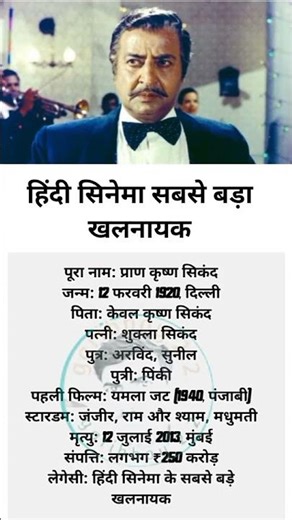 प्राण की पूरी बायोग्राफी | Bollywood’s Greatest Villain | गरीब बाय 2.2