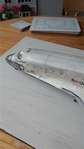 Revel 1.72 scale space shuttle Atlantis finally completed.