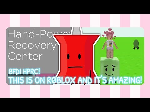BFDI Hand-Powered Recovery Center on ROBLOX!