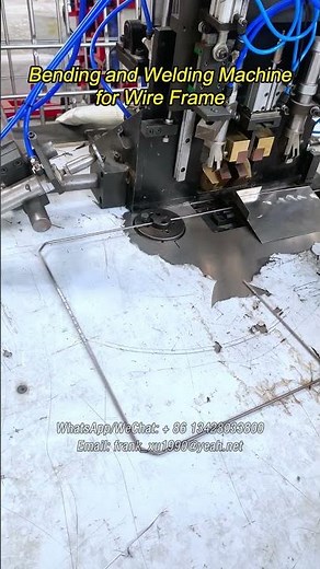 2D Wire Frame Automatic Forming butt welding machine