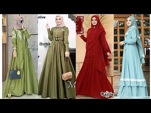 (Terbaru 2021) 40 model baju gamis premium | gamis homedress terbaru nyaman dipakai