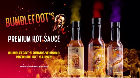 Bumblefoot‘s Hot Sauce | Get the sauces (shipping worldwide!) 🌶️ Link at @BumblefootsHotSauce bio 🌶️ All-purpose mild goes-with-everything ’THE SAUCE’ 🌶️ Cherry... | Instagram